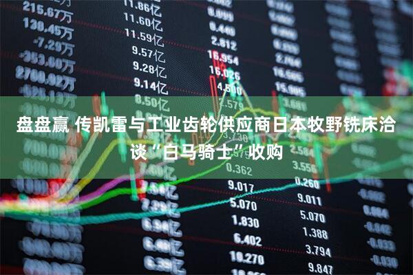 盘盘赢 传凯雷与工业齿轮供应商日本牧野铣床洽谈“白马骑士”收购