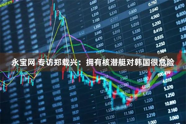 永宝网 专访郑载兴:拥有核潜艇对韩国很危险