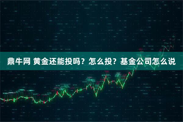 鼎牛网 黄金还能投吗？怎么投？基金公司怎么说