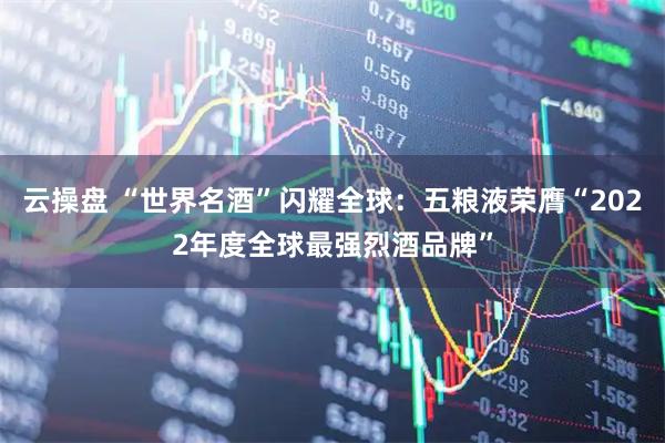 云操盘 “世界名酒”闪耀全球：五粮液荣膺“2022年度全球最强烈酒品牌”